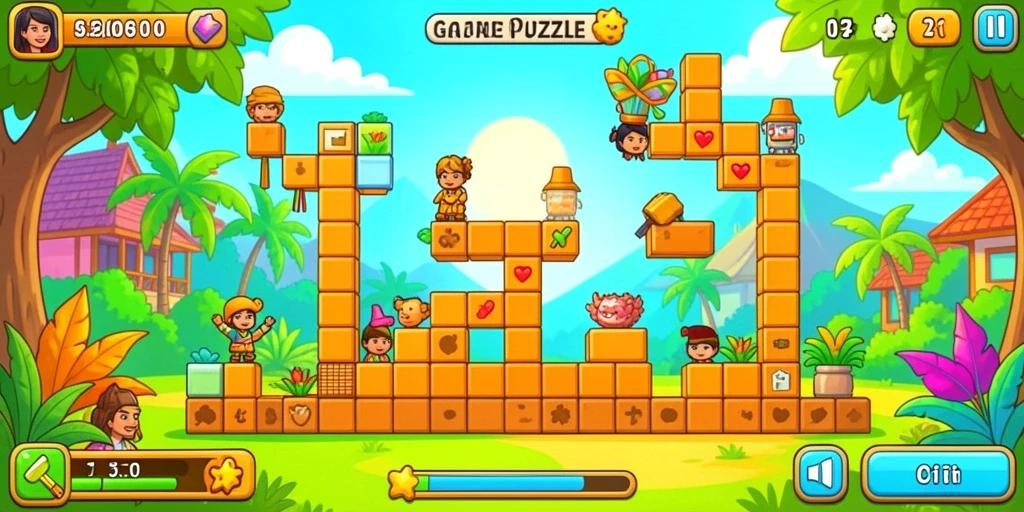 turu99 - Menggambarkan gameplay seru saat bermain level sulit.